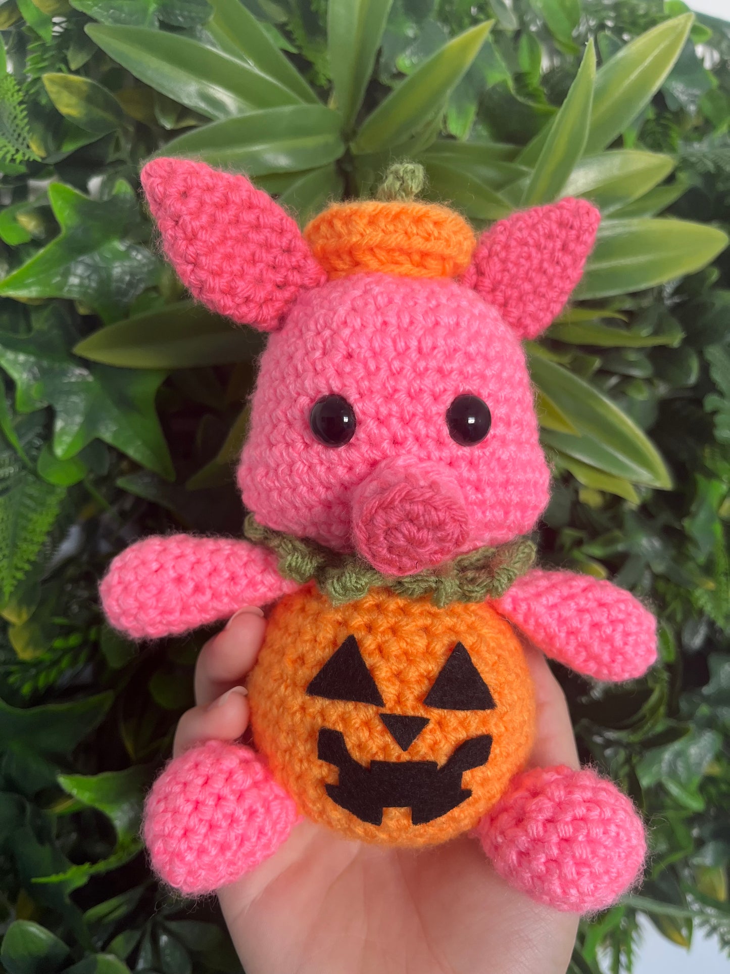 Autumn Piglet Plushie