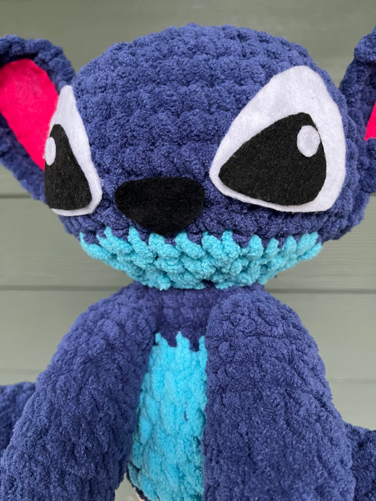 Large Fuzzy Plushie - Stitch