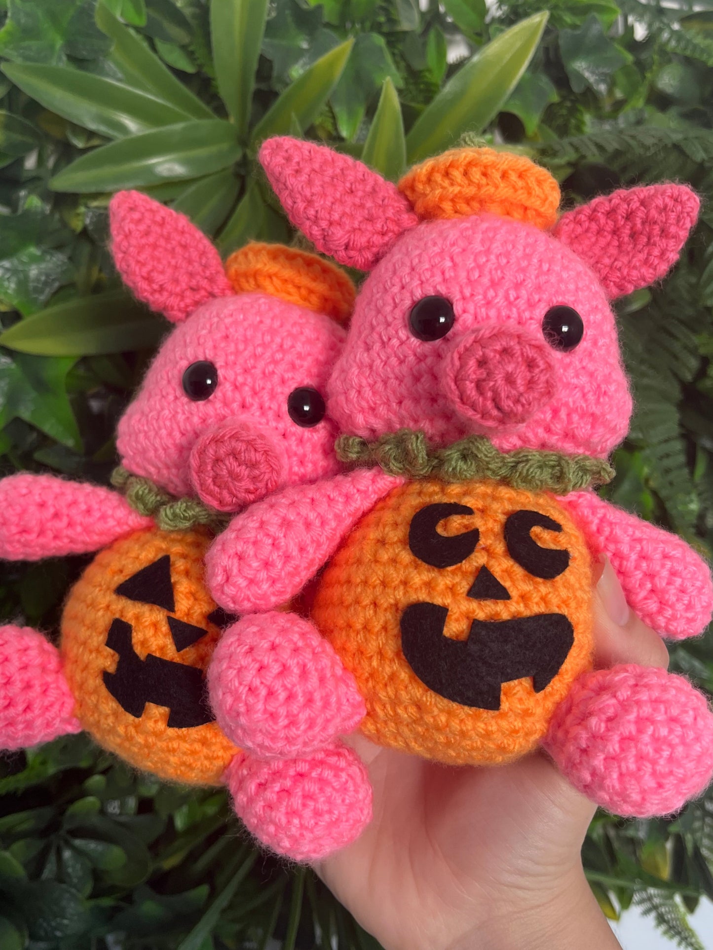 Autumn Piglet Plushie