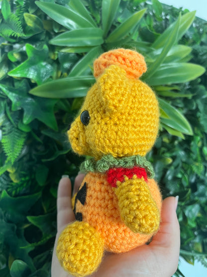 Autumn Pooh Bear Plushie