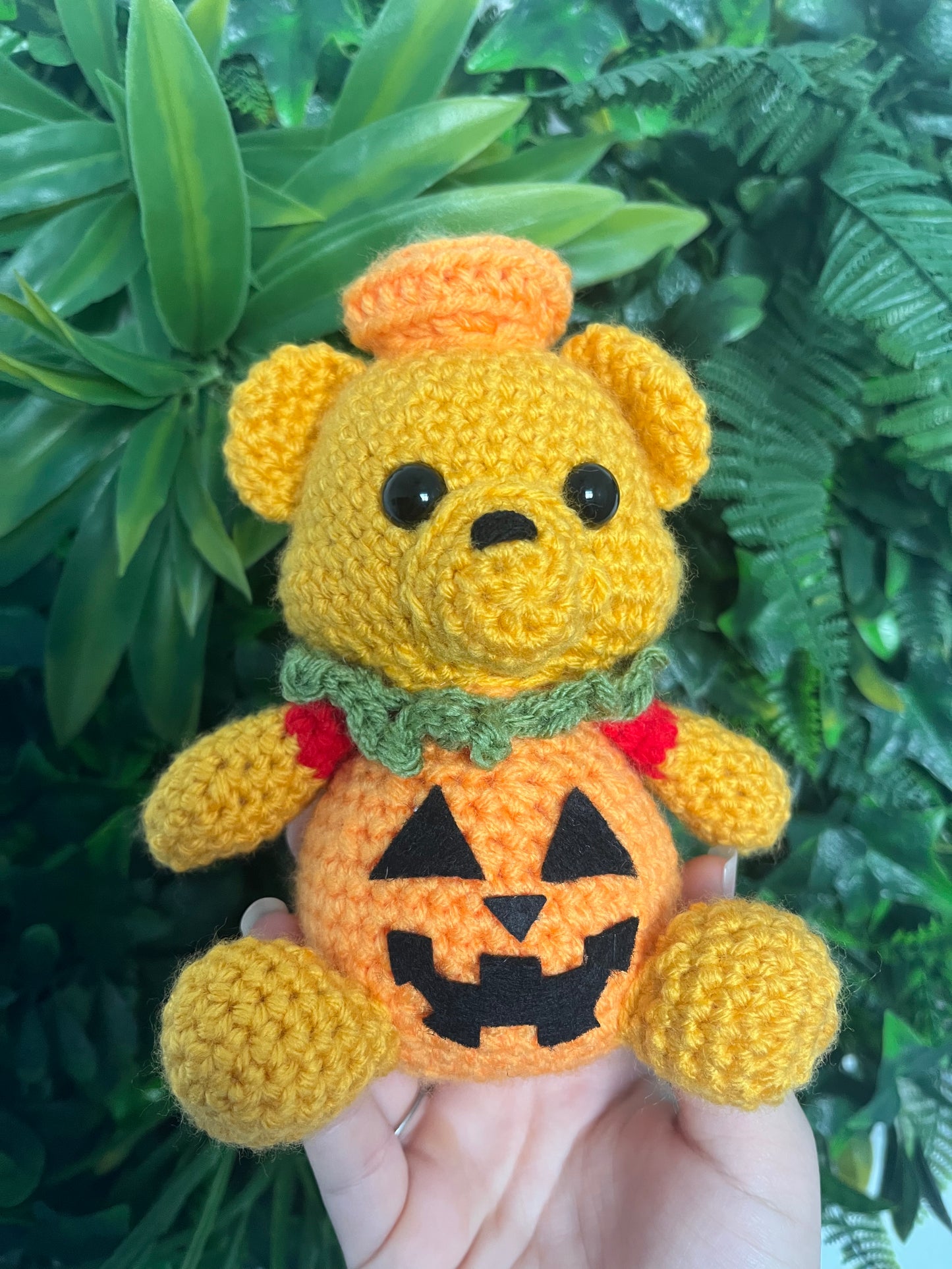 Autumn Pooh Bear Plushie