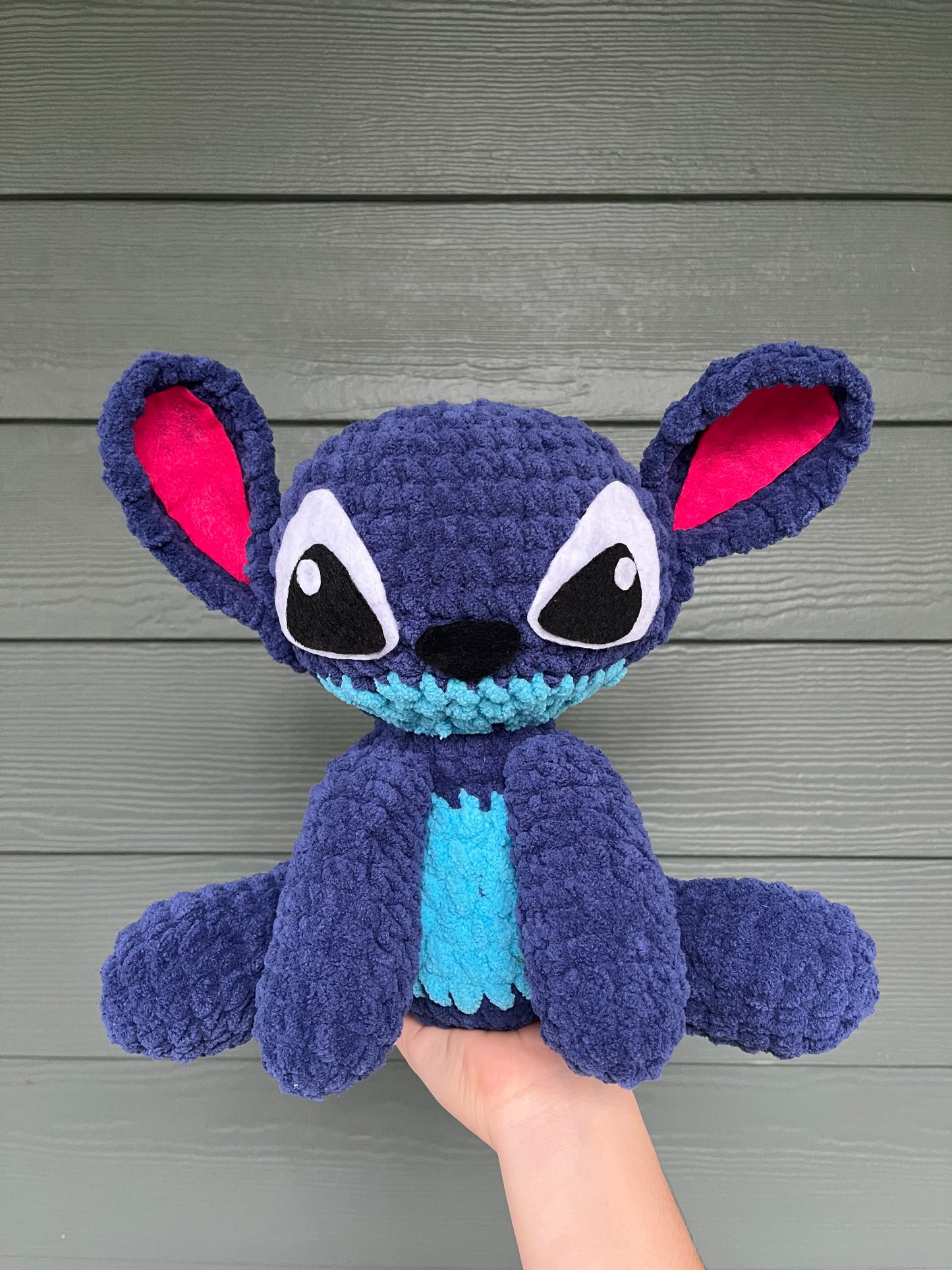 Large Fuzzy Plushie - Stitch