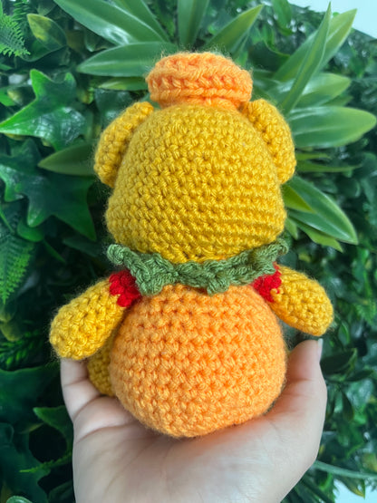 Autumn Pooh Bear Plushie