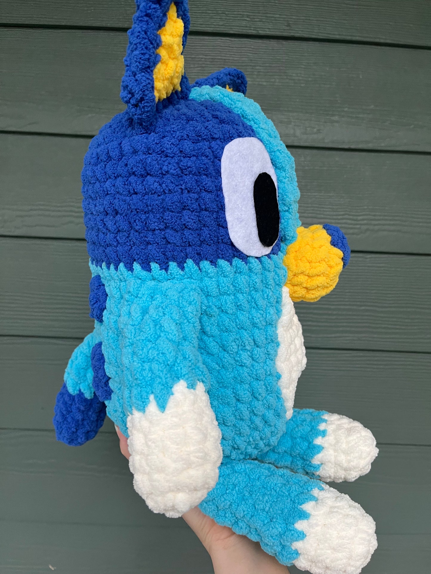 Large Fuzzy Plushie - Bluey