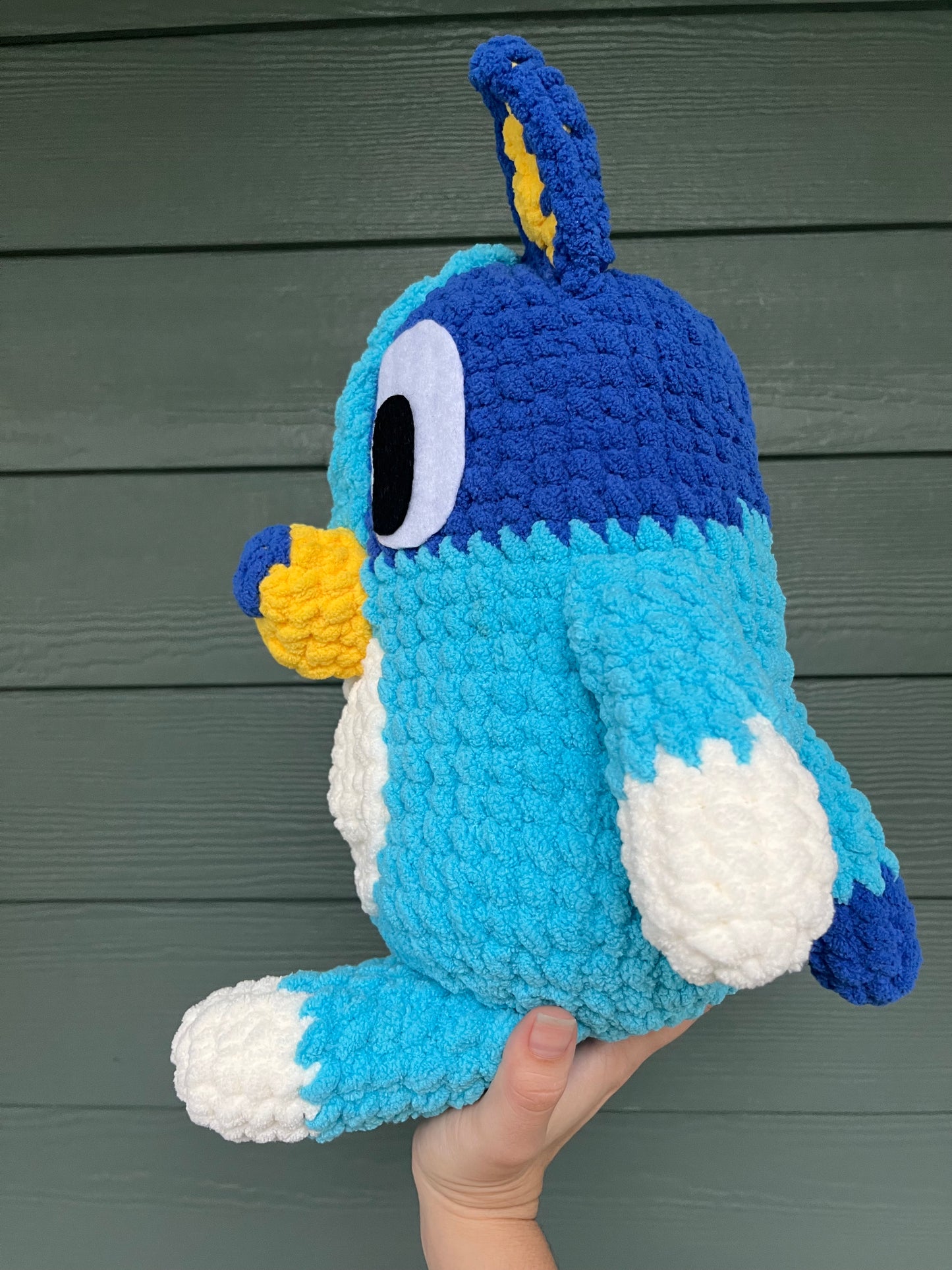 Large Fuzzy Plushie - Bluey