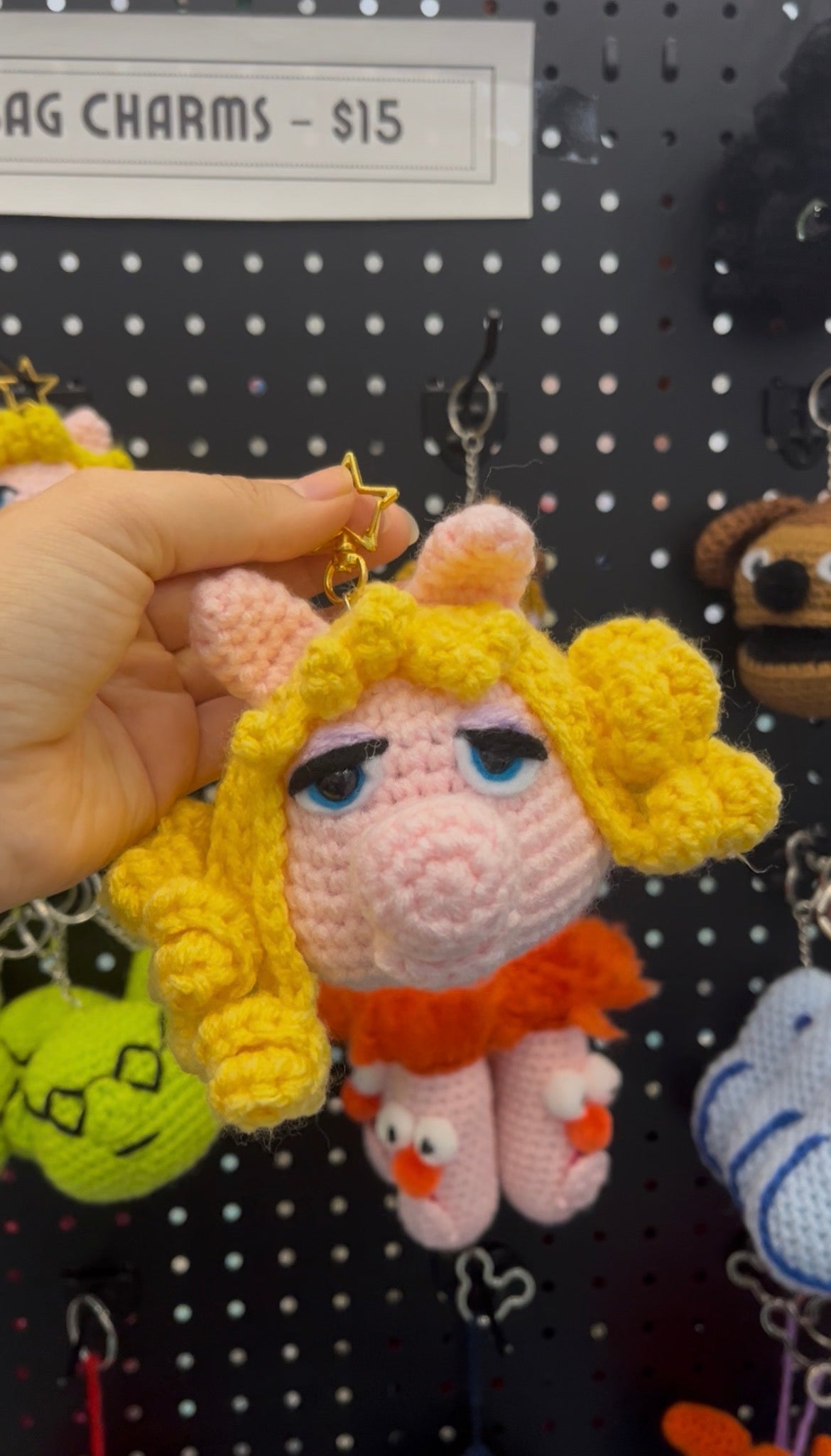 Muppets Plushie Keychain