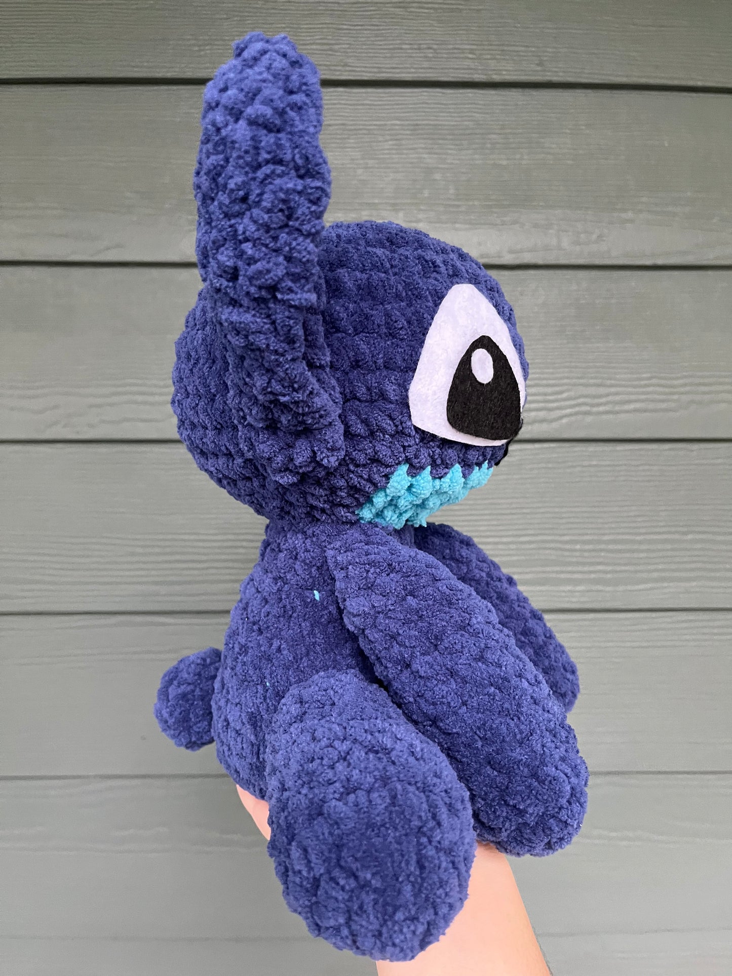 Large Fuzzy Plushie - Stitch