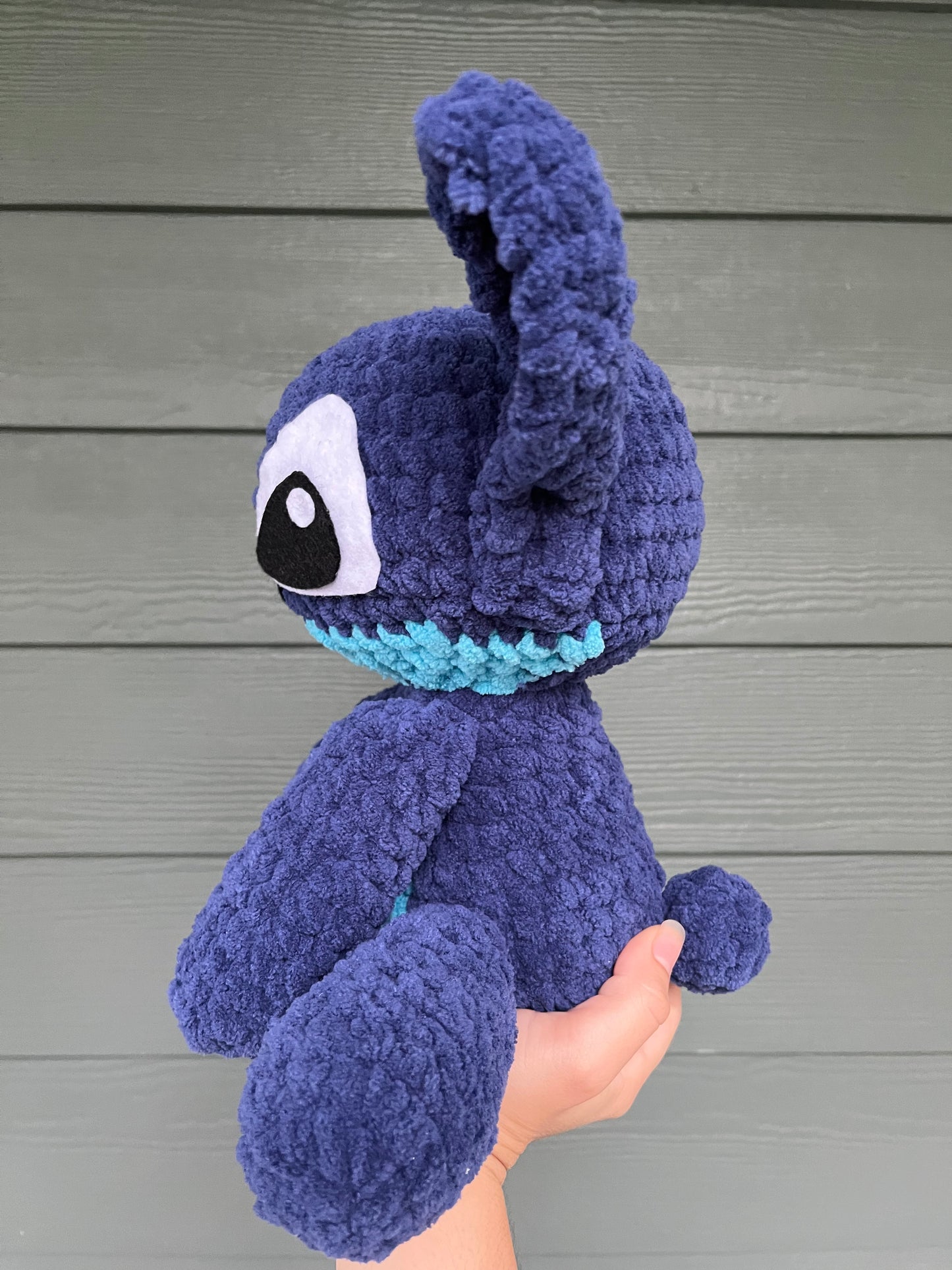 Large Fuzzy Plushie - Stitch