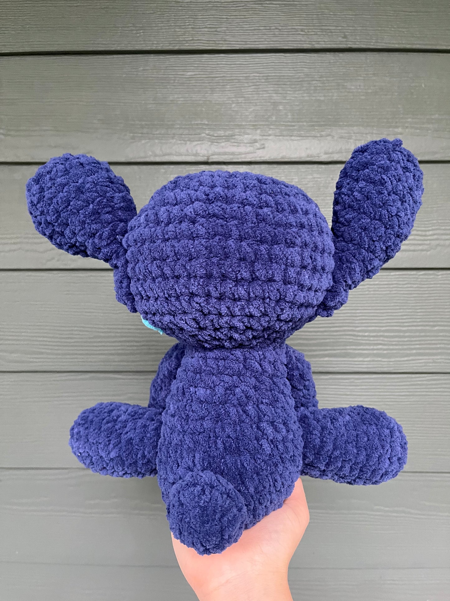 Large Fuzzy Plushie - Stitch