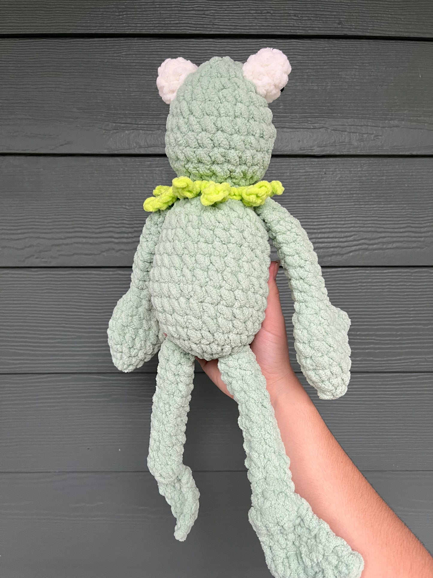 Large Fuzzy Plushie - Kermit